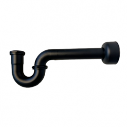 PTB0006 Brass P-Trap, 1-1/4" OD